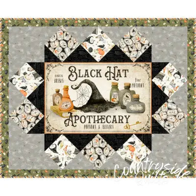 Hocus Pocus - Welcome Sign - Quilt Top