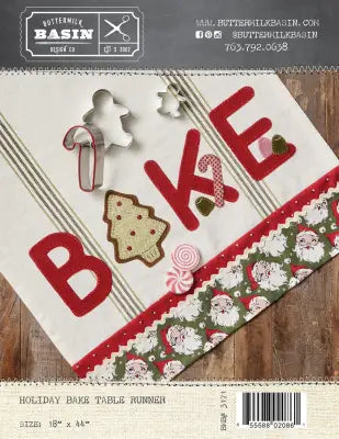 Holiday BAKE Table Runner