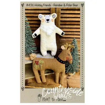 Holiday Friends Reindeer & Polar Bear