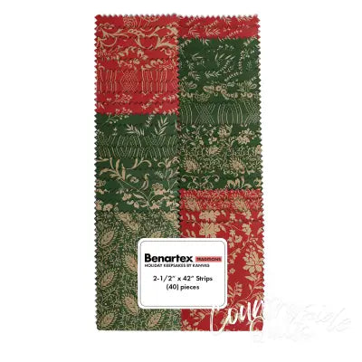 Holiday Keepsakes 2-1/2in Strips, 40pcs/bundle