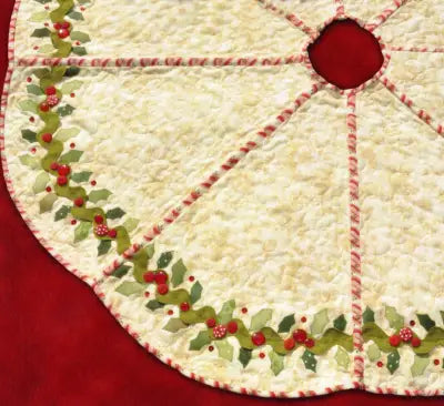 Holly & Berries Tree Skirt