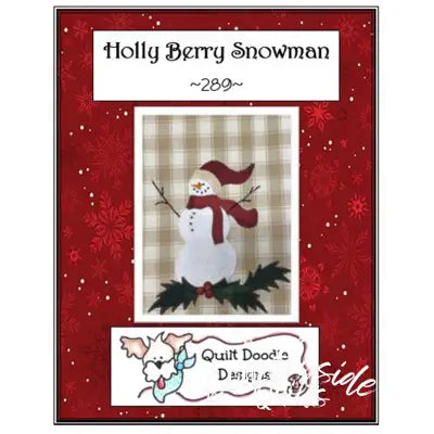 Holly Berry Snowman