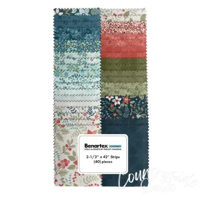 Holly & Hearth 2.5in Strips, 40pcs/bundle