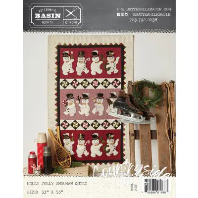 Holly Jolly Snowman Quilt