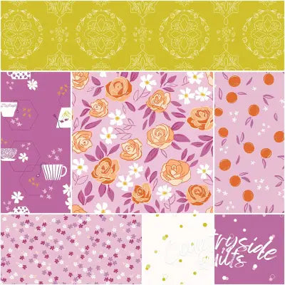 Homage 1 Yard Bundle Coral, 7pcs