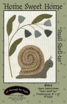 Home Sweet Home Snail Shell