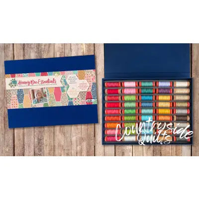Lori Holt Honey Bee Essentials Aurifil 45-spool Thread Box