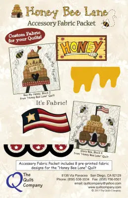 Honey Bee Lane Accessory Fabric Packet