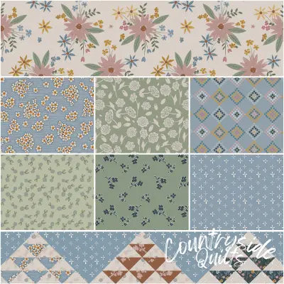 Honey Locust 1 Yard Bundle Linen, 8pcs