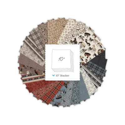 Horseshoe Creek 10in Squares, 42pcs/bundle