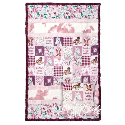 Howdy,Darlin' Picture Perfect Cuddle Kit 38Inx58In