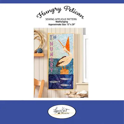Hungry Pelican Sewing Applique