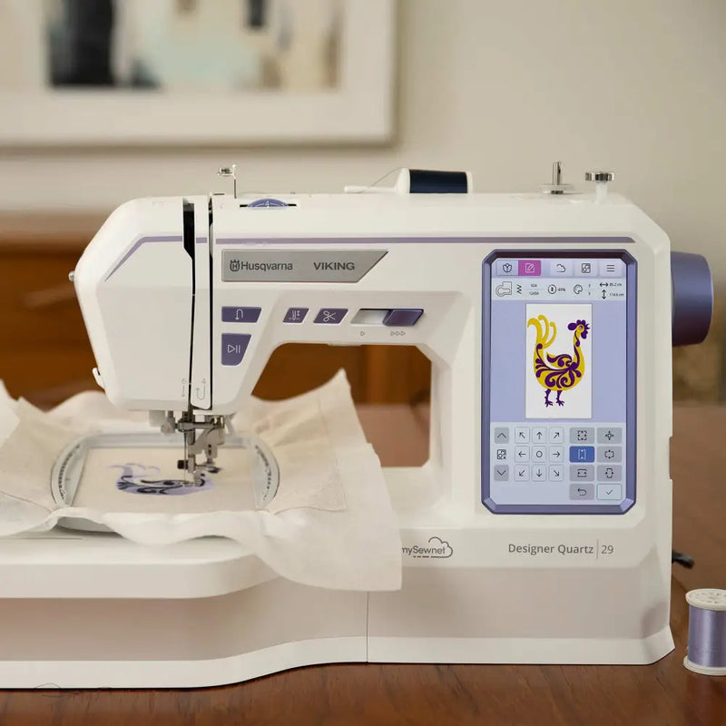 HUSQVARNA® VIKING® DESIGNER QUARTZ™ 29 Sewing & Embroidery