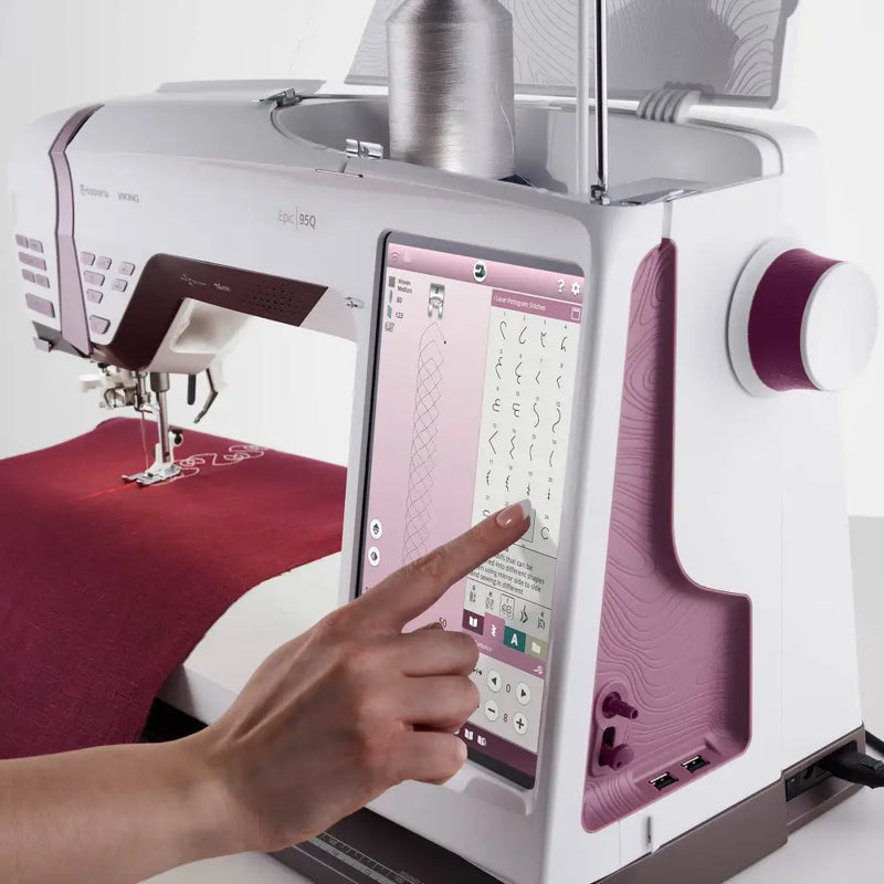 HUSQVARNA® VIKING® EPIC™ 95Q Sewing Machine 957180112
