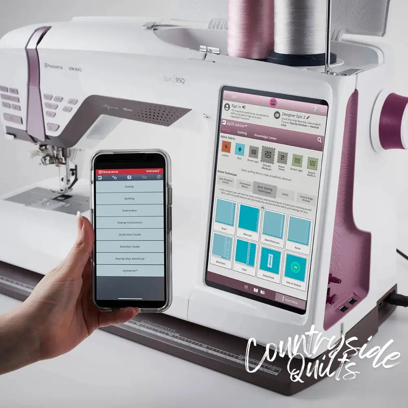 HUSQVARNA® VIKING® EPIC™ 95Q Sewing Machine 957180112