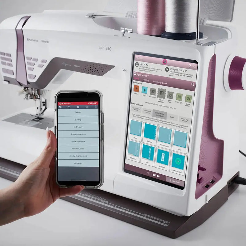 HUSQVARNA® VIKING® EPIC™ 95Q Sewing Machine 957180112