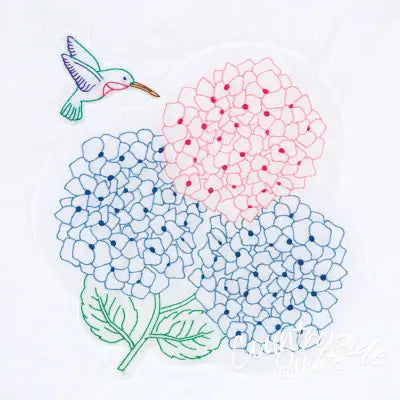 Hydrangeas 18 Quilt Blocks"