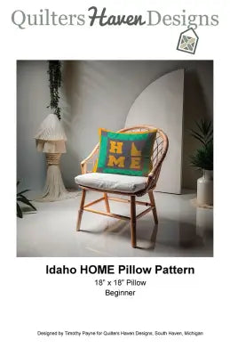 Idaho HOME Pillow Pattern
