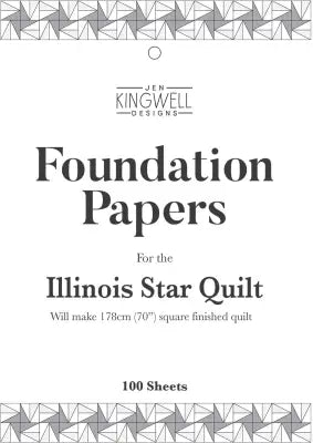 Illinois Star Foundation Paper Pad
