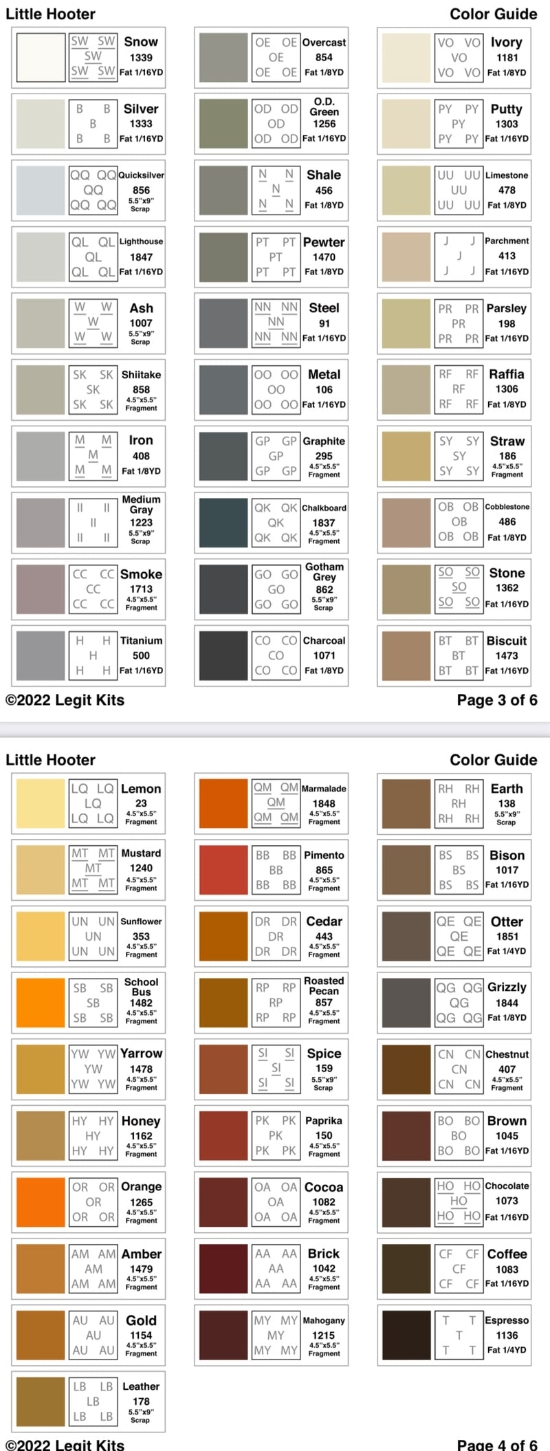 Little Hooter Quilt Kit