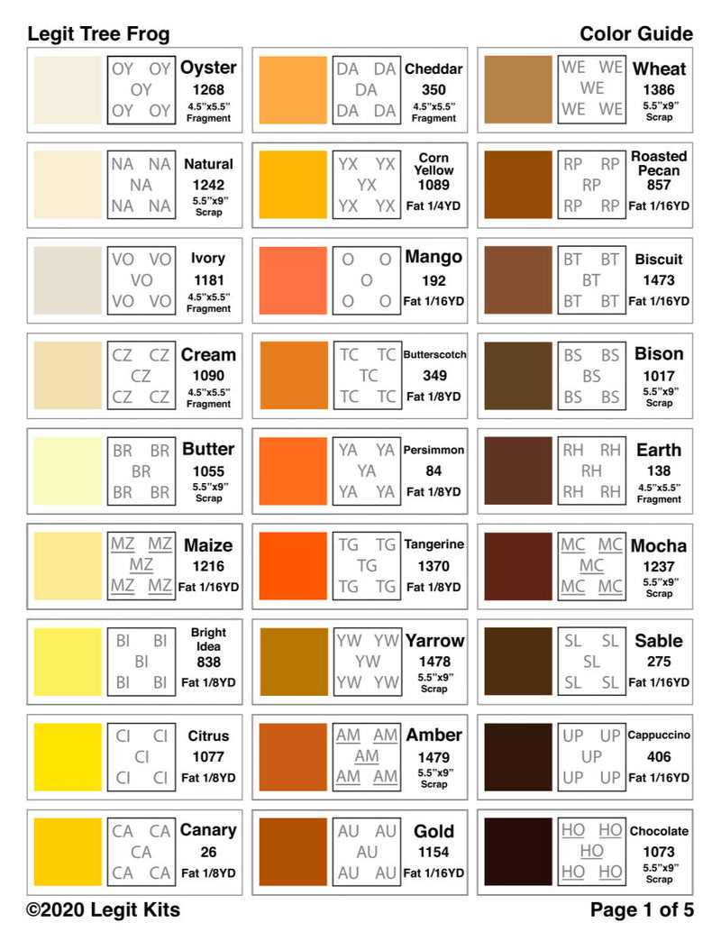 Legit Tree Frog Quilt Kit