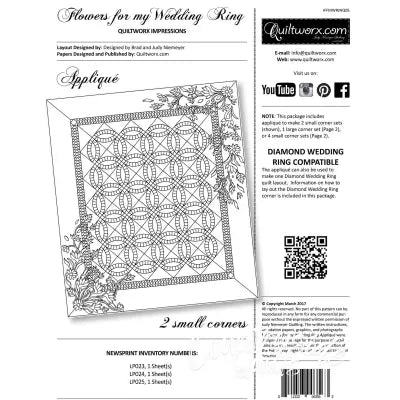 Impressions Flowers for my Wedding Ring