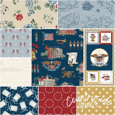 Independence 1 Yard Bundle Oxford, 9pcs