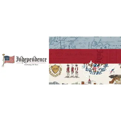 Independence 2.5in Strips, 40pcs