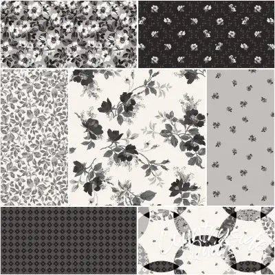 Ink & Ivory 1 Yard Bundle Ivory, 7 Pcs.