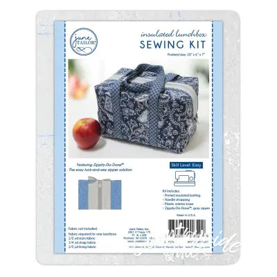 Insulated Lunchbox Tote - Zipper Gray