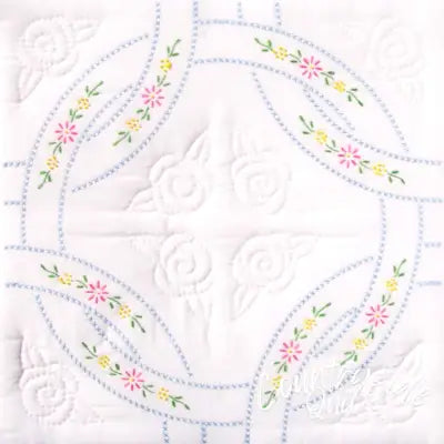 Interlocking Wedding Ring Quilt Block Set