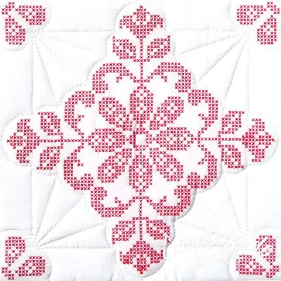 Interlocking XX Colonial Williamsburg Quilt Block Set