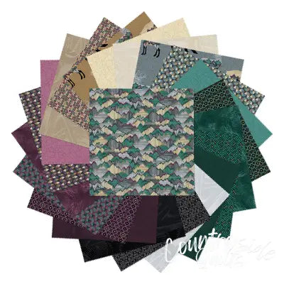 Into the Wild 10in Squares, 42pcs/bundle