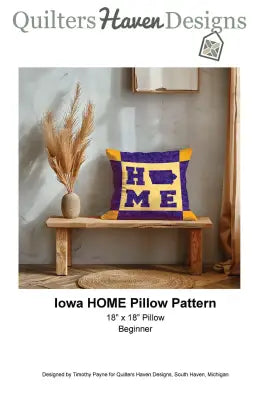Iowa HOME Pillow Pattern