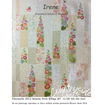 Irene Grandmothers Hollyhock Flowers