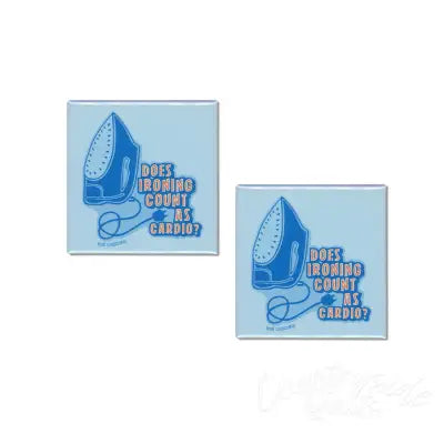 Does Ironing Count Magnet 2pk