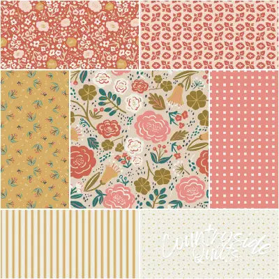 Ivy Reese 1 Yard Bundle Latte, 7 Pcs.