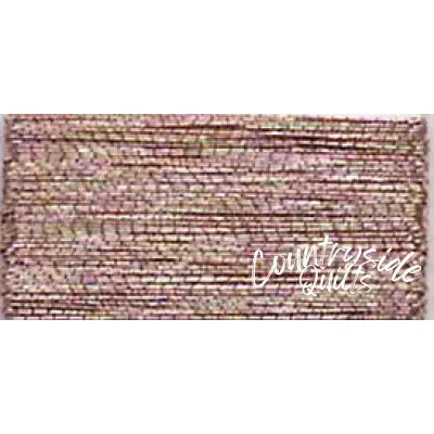 J Metallic Embroidery Thread 40wt 260d 1000yds Beige