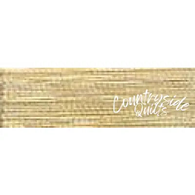 J Metallic Embroidery Thread 40wt 260d 1000yds European Gold