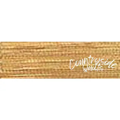 J Metallic Embroidery Thread 40wt 260d 1000yds Gold