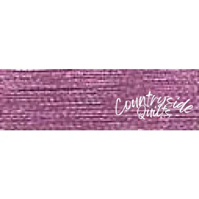 J Metallic Embroidery Thread 40wt 260d 1000yds Pink