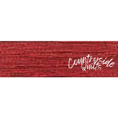 J Metallic Embroidery Thread 40wt 260d 1000yds Red