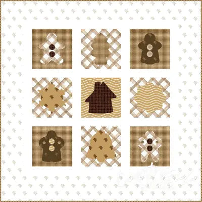 J. Wecker Frisch 9 Patch Cookie Quilt Pattern
