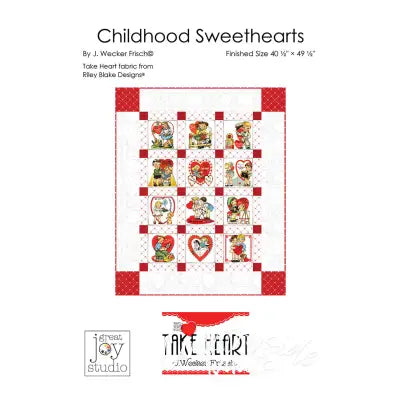 J. Wecker Frisch Childhood Sweethearts Quilt Pattern