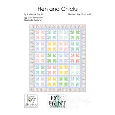 J. Wecker Frisch Hen and Chicks Quilt Pattern