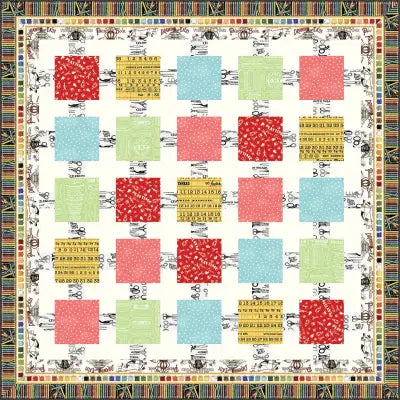 J. Wecker Frisch Squared Quilt Pattern