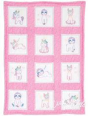 Jack Dempsey Baby Animals Quilt Blocks Discountinued Block
