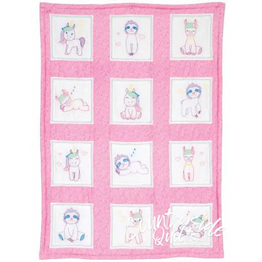 Jack Dempsey Baby Animals Quilt Blocks Discountinued Block