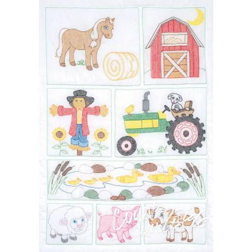 Jack Dempsey Crib Quilt Top Barn Baby Quilts 415408