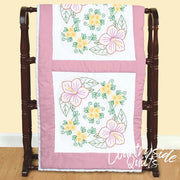 Jack Dempsey Hibiscus Quilt Blocks Discountinued Block